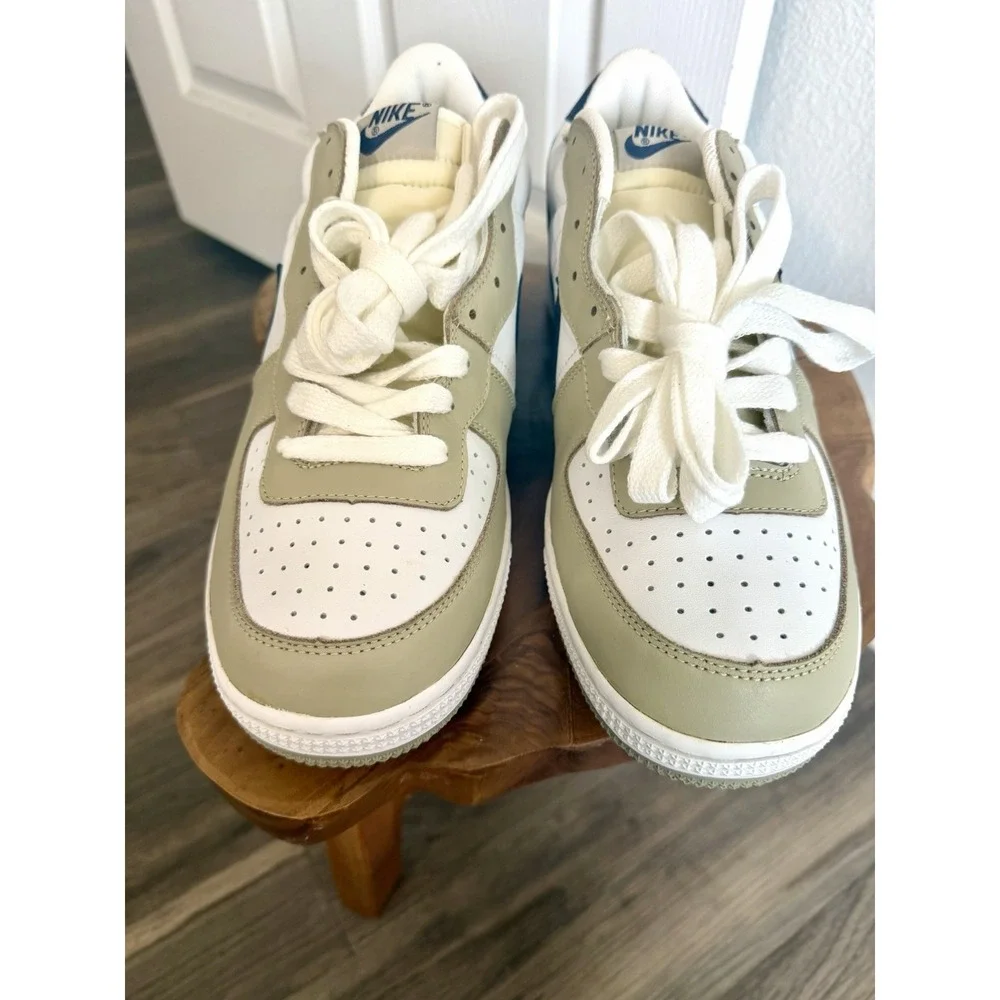 Nike Terminator Low Deadstock Vtg 12 White Navy‎ Light Stone Chamois 308841-141